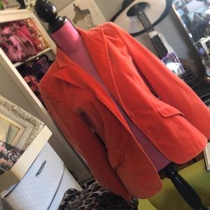 Hugo boss Orange velvet blazer